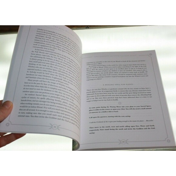 The Real Witches' Garden Paperback Book by Kate West VGUC - Picture 2 of 3